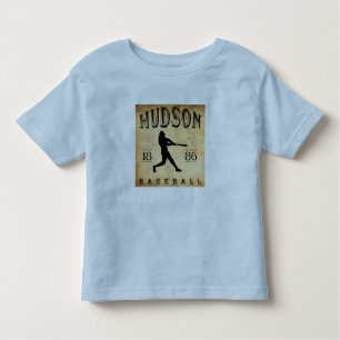 T-shirt Pour Les Tous Petits Base-ball 1886 du Hudson New York