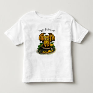 T-shirt Pour Les Tous Petits Bat d'Halloween mignonne