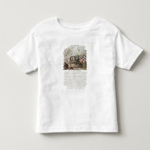 T-shirt Pour Les Tous Petits Bataille de Fontenoy, 1745, gravé par Louis Le Co