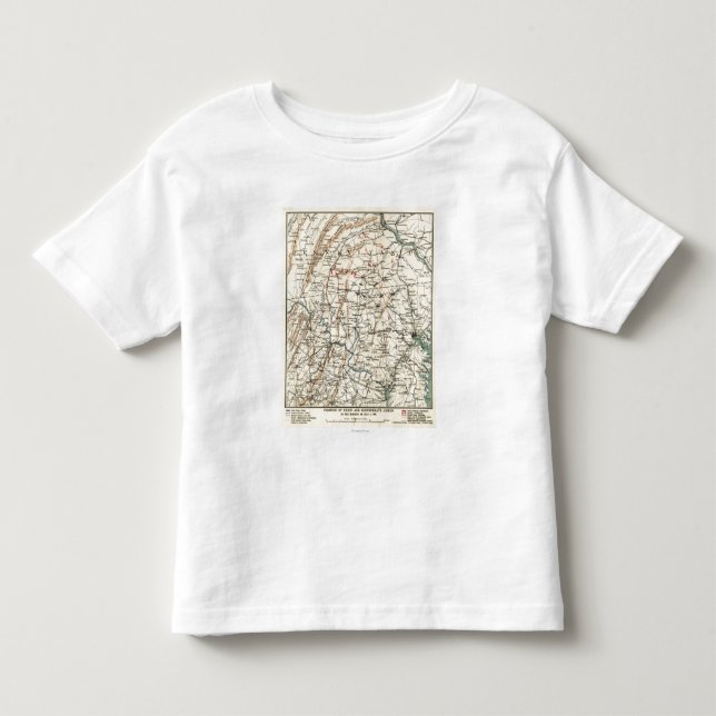 T-shirt Pour Les Tous Petits Bataille de Gettysburg 9 (Devant)