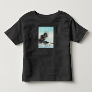 T-shirt Pour Les Tous Petits Bataille navale de la fureur du dragon pour le mon