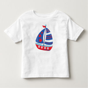 T-shirt Pour Les Tous Petits Bateau à voile, Voile, Voile, Voile, Bateau, Batea