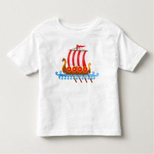 T-shirt Pour Les Tous Petits Bateau de Viking
