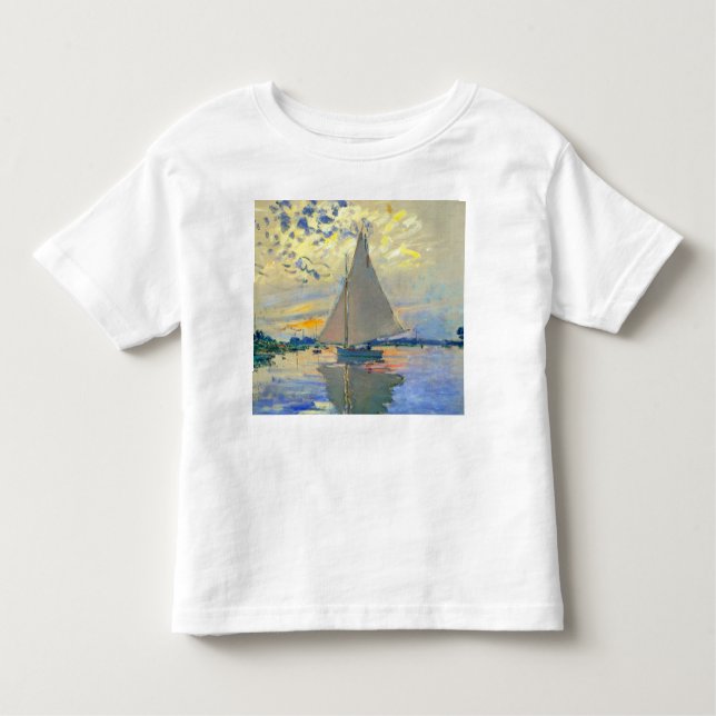 T-shirt Pour Les Tous Petits Bateau Monet au Petit-Gennevilliers (Devant)
