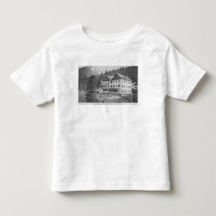 T-shirt Pour Les Tous Petits Bâtiment chaud pittoresque de sprints