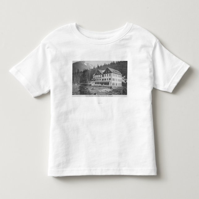 T-shirt Pour Les Tous Petits Bâtiment chaud pittoresque de sprints (Devant)