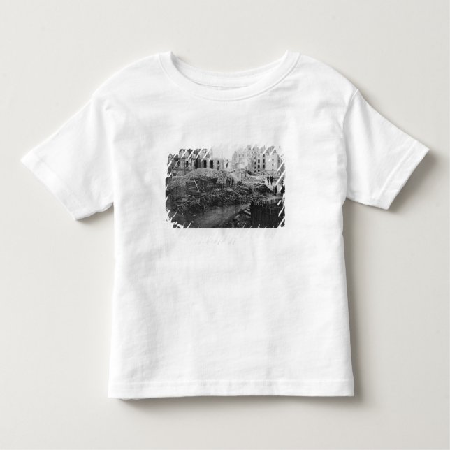 T-shirt Pour Les Tous Petits Bâtiment d'avenue de l'Opera (Devant)