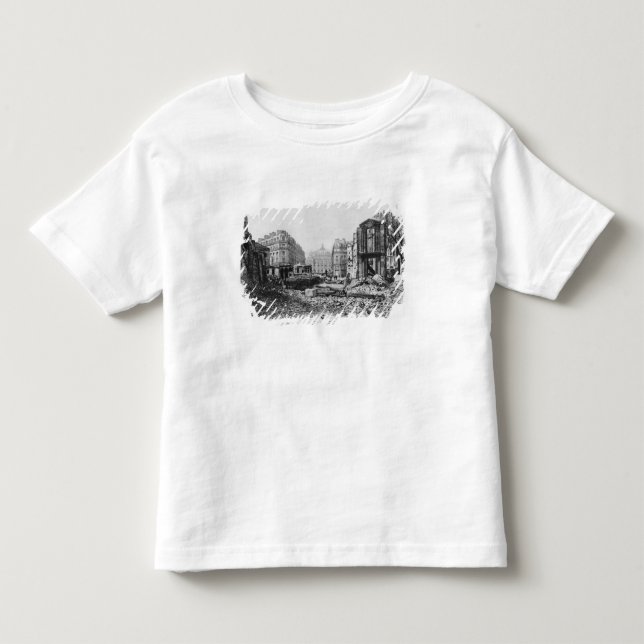 T-shirt Pour Les Tous Petits Bâtiment d'avenue de l'Opera 2 (Devant)