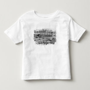 T-shirt Pour Les Tous Petits Bâtiment du l'Hôtel-Dieu, Paris, c.1866