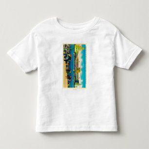 T-shirt Pour Les Tous Petits Bâtiment et lacs fédéraux des nations