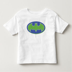 T-shirt Pour Les Tous Petits Batman Symbole pourpre et vert