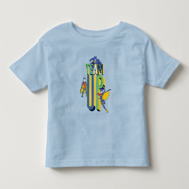 T-shirt Pour Les Tous Petits Batman | Team Up (Devant)