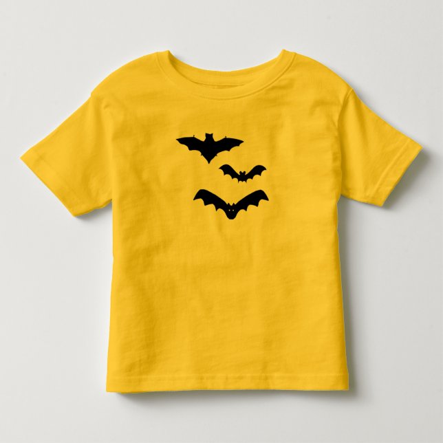 T-shirt Pour Les Tous Petits Bats d'Halloween (Devant)