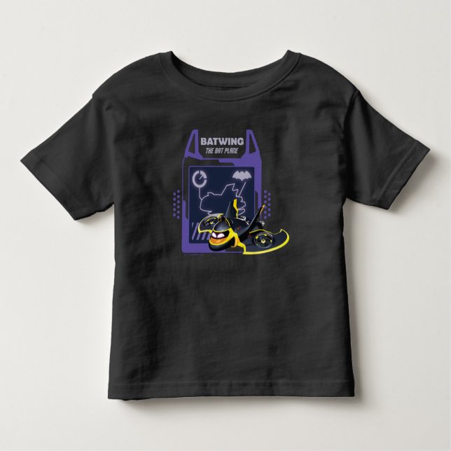 T-shirt Pour Les Tous Petits Batwheel™ Batwing - Plan De Batterie (Devant)