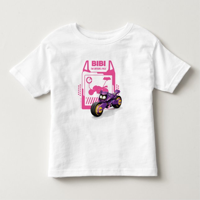 T-shirt Pour Les Tous Petits Batwheel™ Bibi - Le cycle Batgirl (Devant)