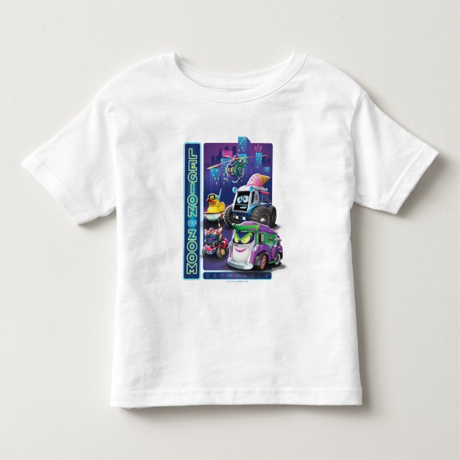 T-shirt Pour Les Tous Petits Batwheel™ - Légion de Zoom (Devant)