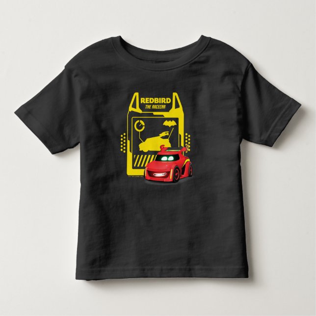 T-shirt Pour Les Tous Petits Batwheel™ Redbird - Le Racecar (Devant)