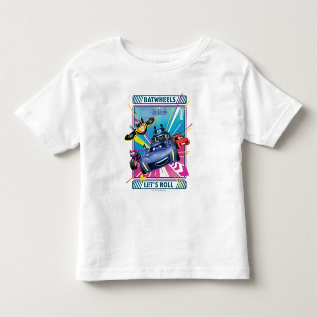 T-shirt Pour Les Tous Petits Batwheel™ - Roulons (Devant)