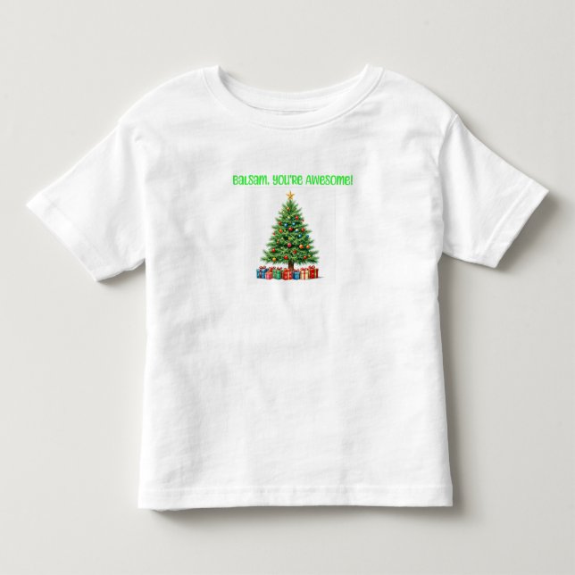 T-shirt Pour Les Tous Petits Baumier tu es génial (Devant)