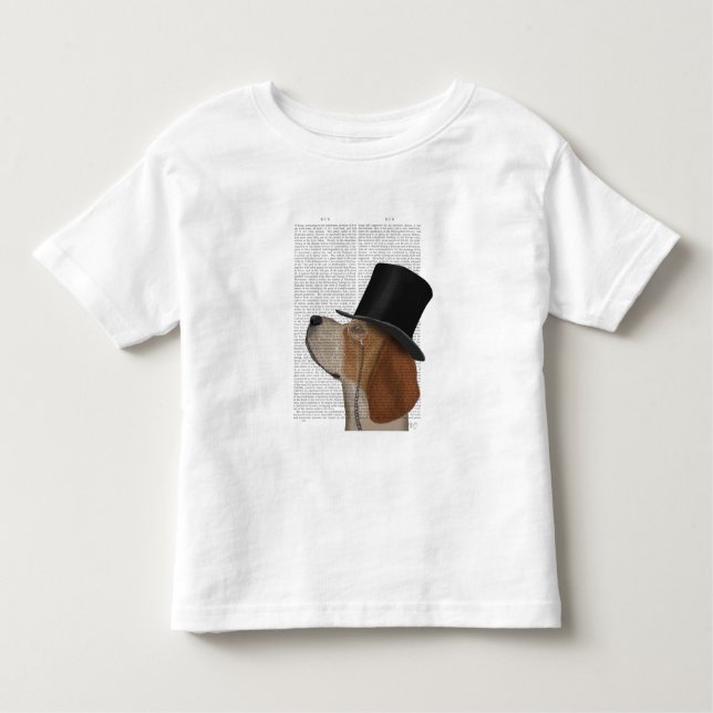T-shirt Pour Les Tous Petits Beagle, Hound officiel et Casquette (Devant)