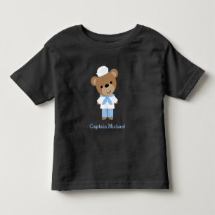 T-shirt Pour Les Tous Petits Bear de mer mignonne