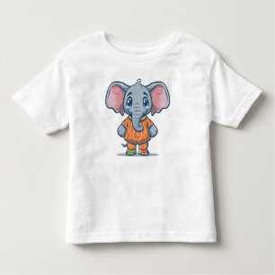 T-shirt Pour Les Tous Petits Beau petit éléphant