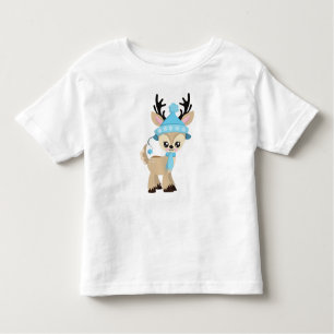 T-shirt Pour Les Tous Petits Beau Rinder, Petit Rinder, Casquette Bleu, Écharpe