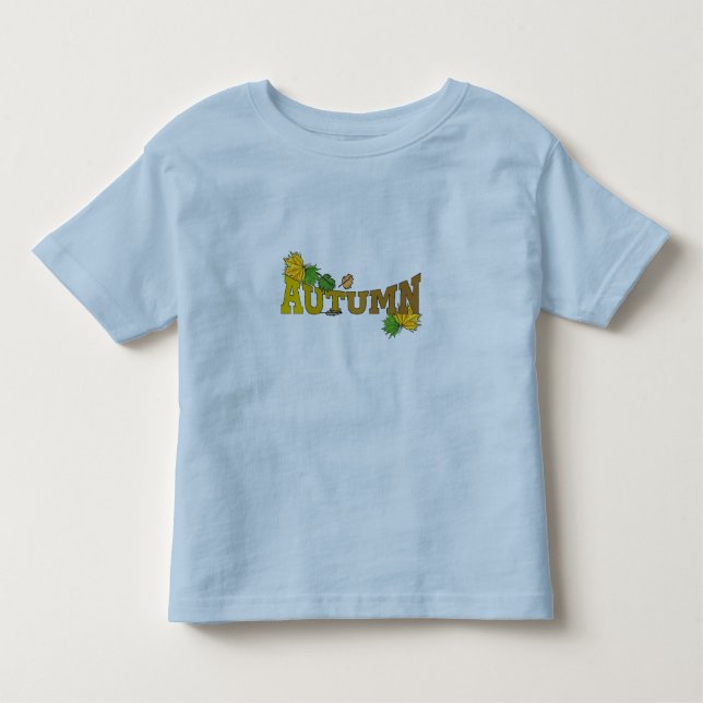 T-shirt Pour Les Tous Petits Beauté d'automne - (Devant)