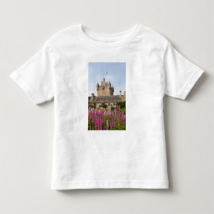 T-shirt Pour Les Tous Petits Beaux jardins et célèbre château en Ecosse 2