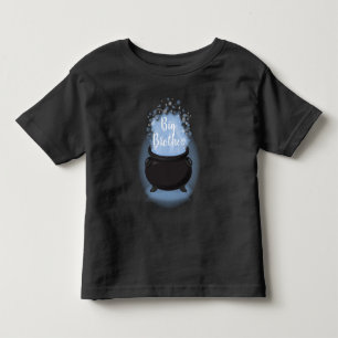 T-shirt Pour Les Tous Petits Bébé brasse Sorcière douche Halloween Cauldron