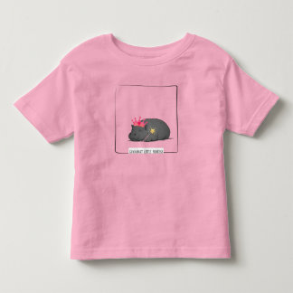 T-shirt Pour Les Tous Petits Bébé Hippopotame Nain - Bonne Nuit Petite Princess