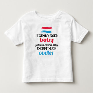 T-shirt Pour Les Tous Petits Bébé luxembourgeois, beaucoup Glacière mignon