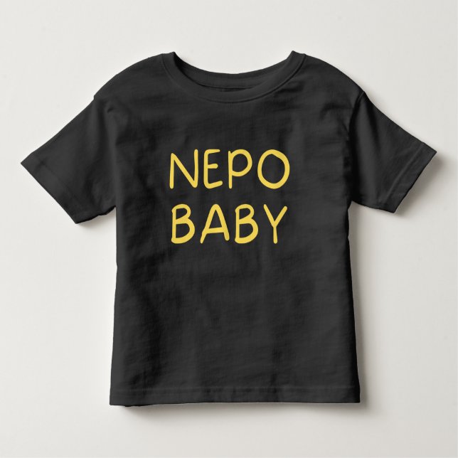T-shirt Pour Les Tous Petits Bébé Nepo drôle (Devant)