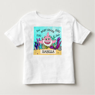 T-shirt Pour Les Tous Petits Bébé personnalisé de requin de bébé