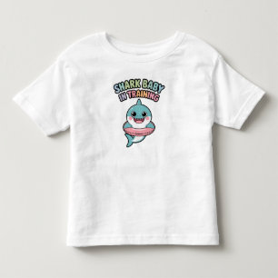 T-shirt Pour Les Tous Petits Bébé requin en formation  
