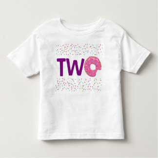 T-shirt Pour Les Tous Petits Beignet DEUX