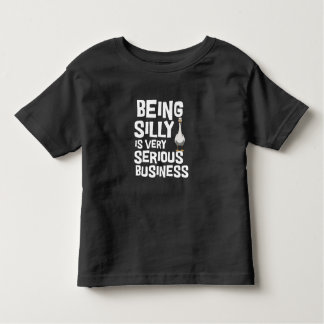 T-shirt Pour Les Tous Petits Bein Silly Est Une Entreprise Sérieuse Drôle