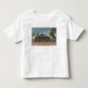 T-shirt Pour Les Tous Petits Bemidji, manganèse - vue de la cheminée du