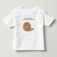 Béni sont les Meek Snail Toddler T-shirt
