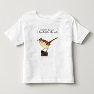 T-shirt Pour Les Tous Petits Béni sont les Meek Wren Toddler T-shirt