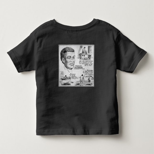 T-shirt Pour Les Tous Petits Benjamin Banneker : Black Scientist & Revolutionar (Dos)