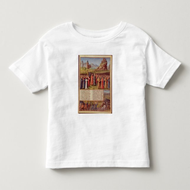T-shirt Pour Les Tous Petits Bernard croisade de prédication de Clairvaux de (Devant)