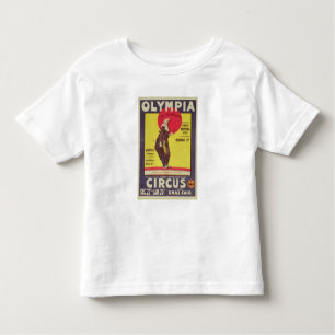 T-shirt Pour Les Tous Petits Bertram fraise l'affiche de cirque