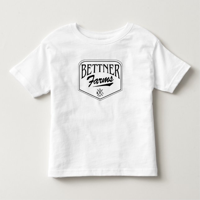 T-shirt Pour Les Tous Petits Bettner Fermes Badge Design Tiger Tiger (Devant)