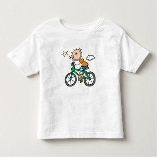 T-shirt Pour Les Tous Petits Bicyclette d'équitation - mâle