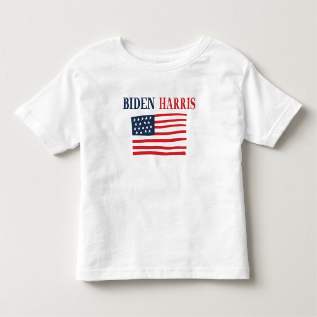 T-shirt Pour Les Tous Petits Biden Harris 2020 (Devant)