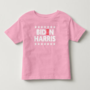 T-shirt Pour Les Tous Petits Biden / Harris Campagne électorale Étoiles blanche
