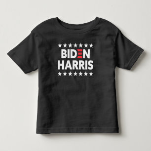 T-shirt Pour Les Tous Petits Biden / Harris Soutien aux élections Étoiles bla