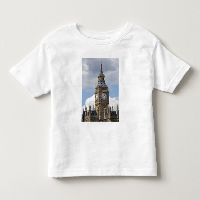 T-shirt Pour Les Tous Petits Big Ben et Chambres du Parlement, Londres, (Devant)