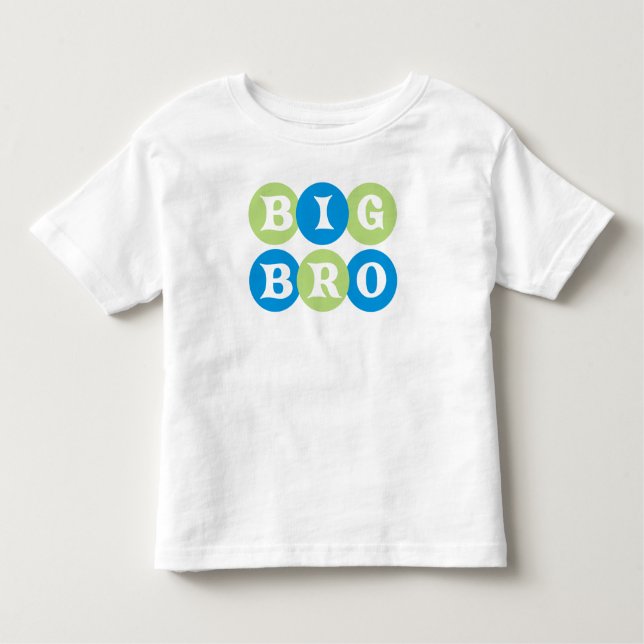 T-shirt Pour Les Tous Petits Big Bro (Devant)